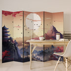 JAPANESE AURA 6dílný paraván