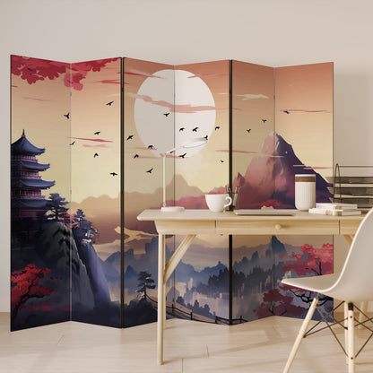 JAPANESE AURA 6-Panel Room Divider