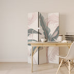 DELICATE BLISS Biombo de 3 Painéis