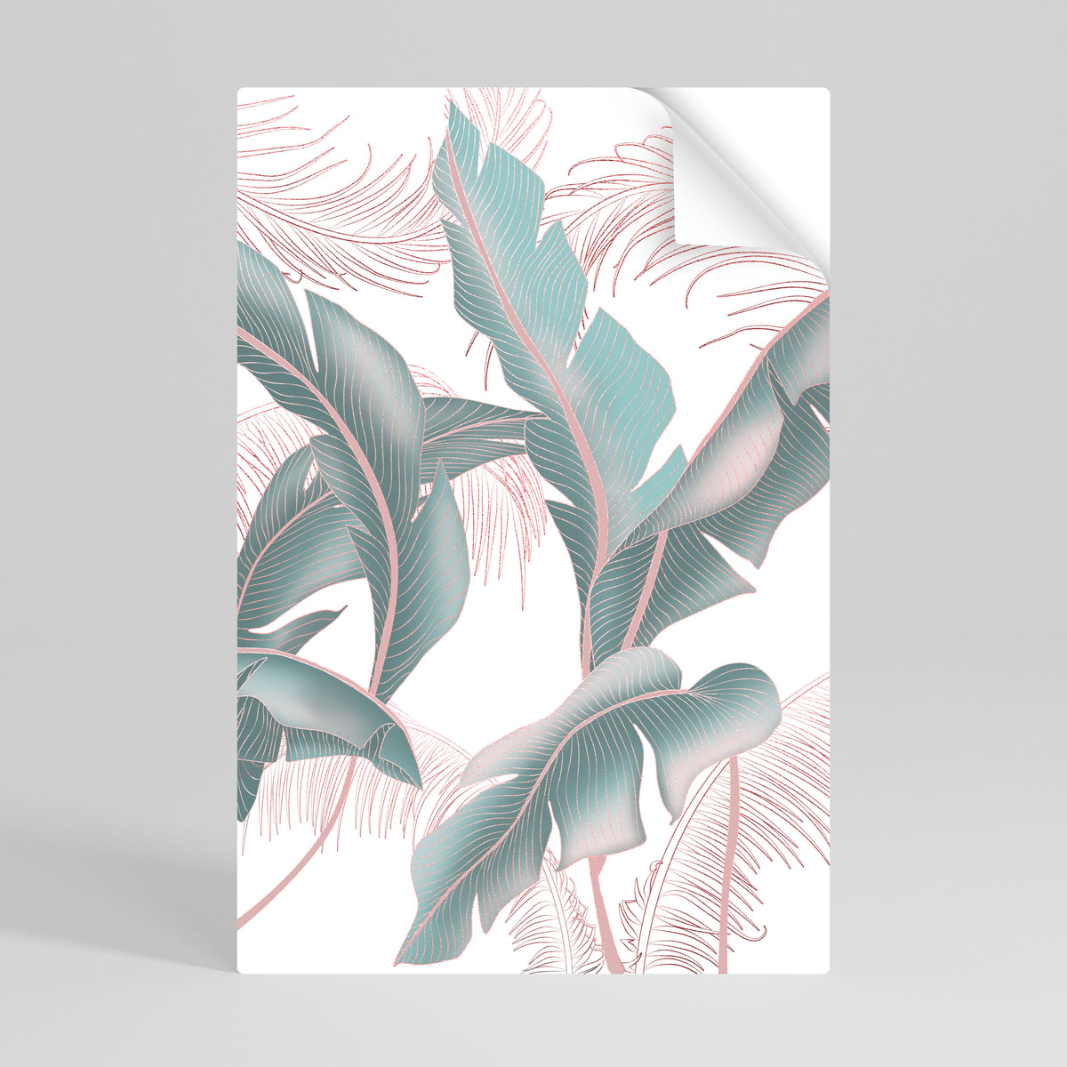DELICATE BLISS Poster Verticale Adesivo