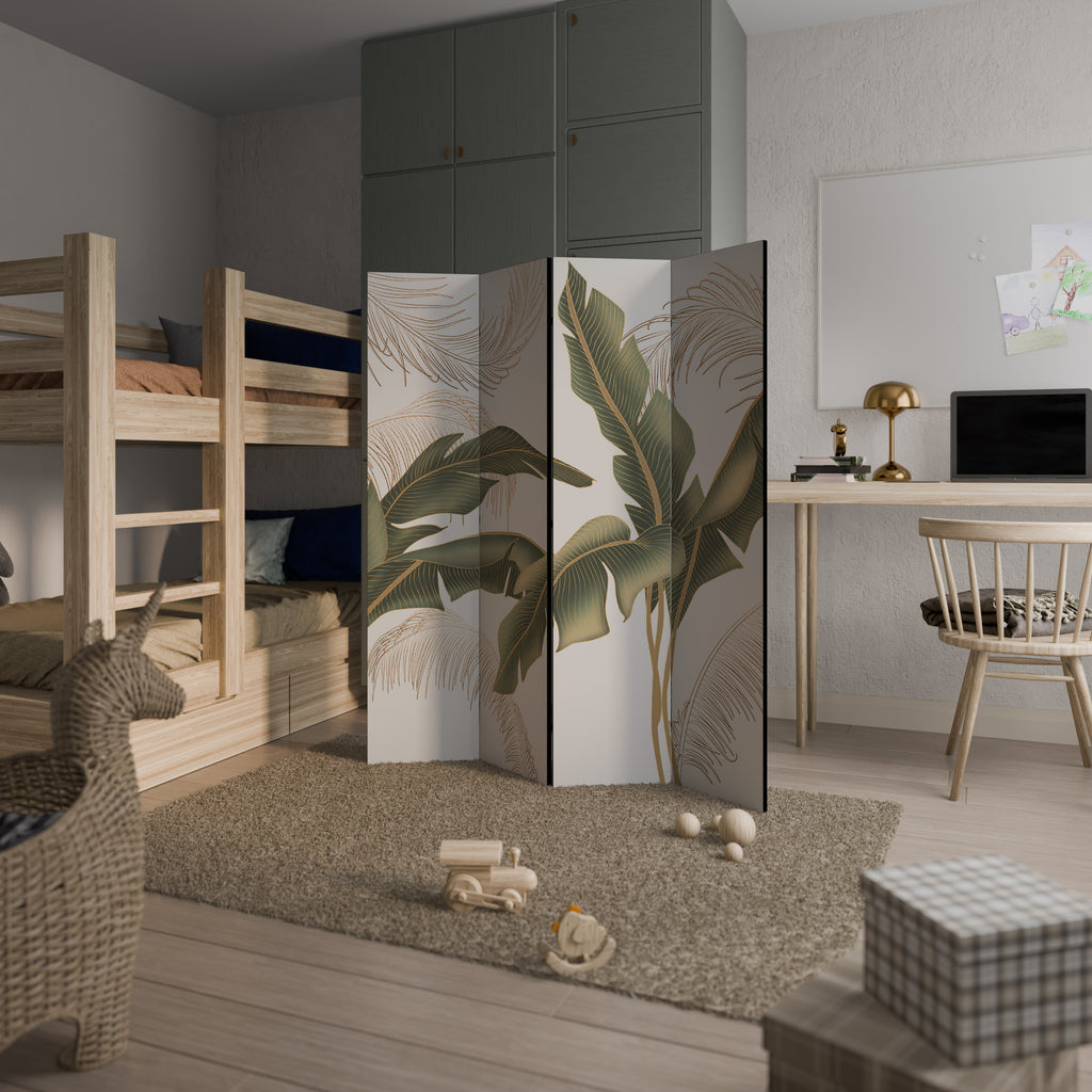 SUBTLE CHARM 4-Panel Room Divider