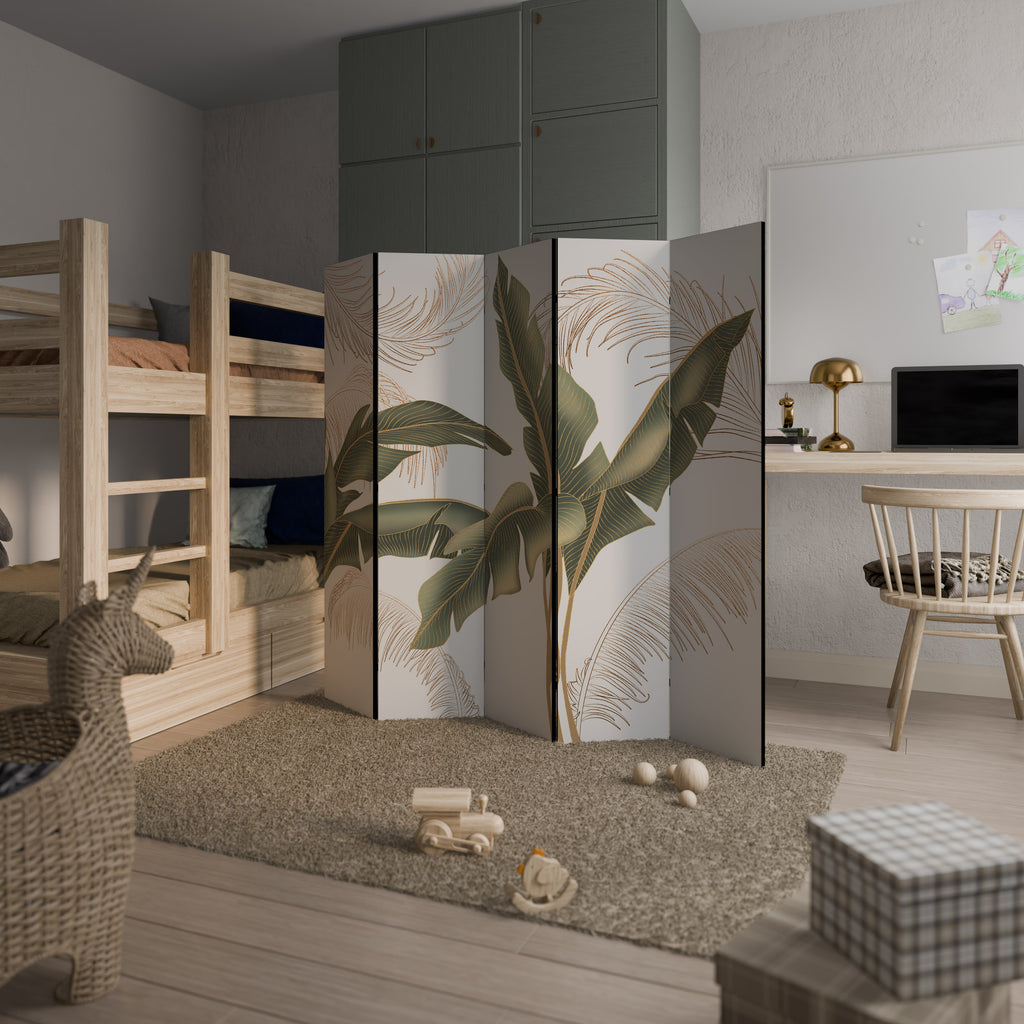 SUBTLE CHARM 5-Panel Room Divider