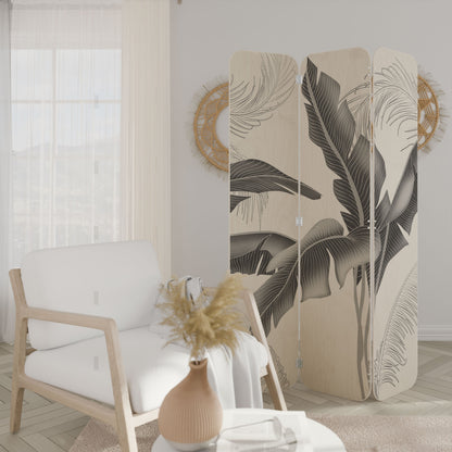 CALM ALLURE 3-Panel Plywood Room Divider