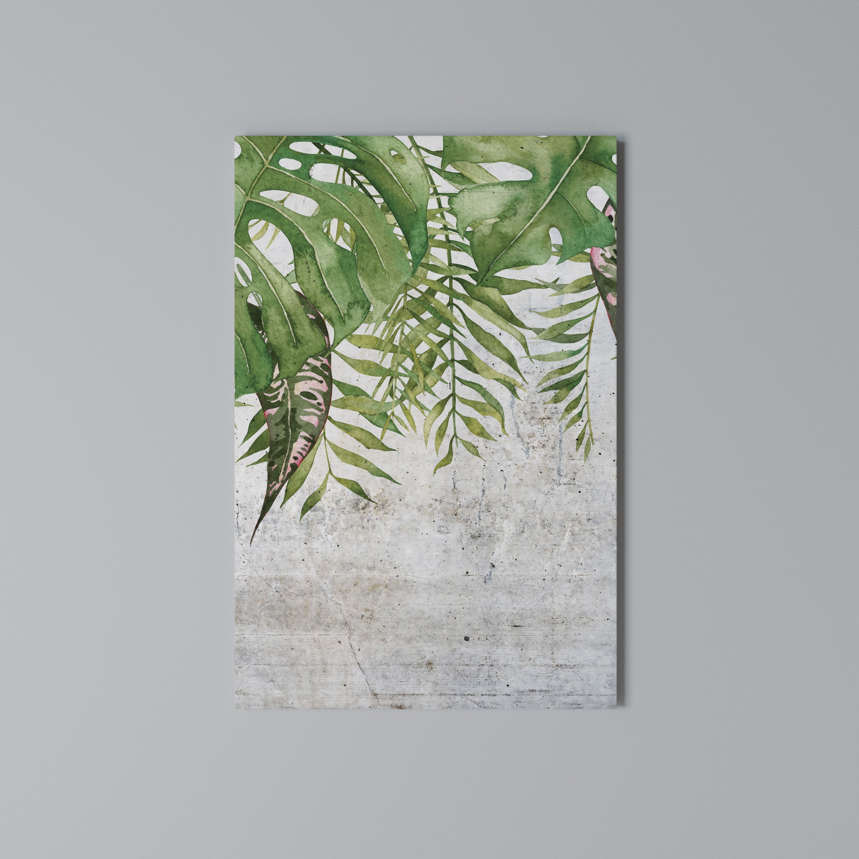 URBAN TROPICS Κατακόρυφος Πίνακας σε Καμβά