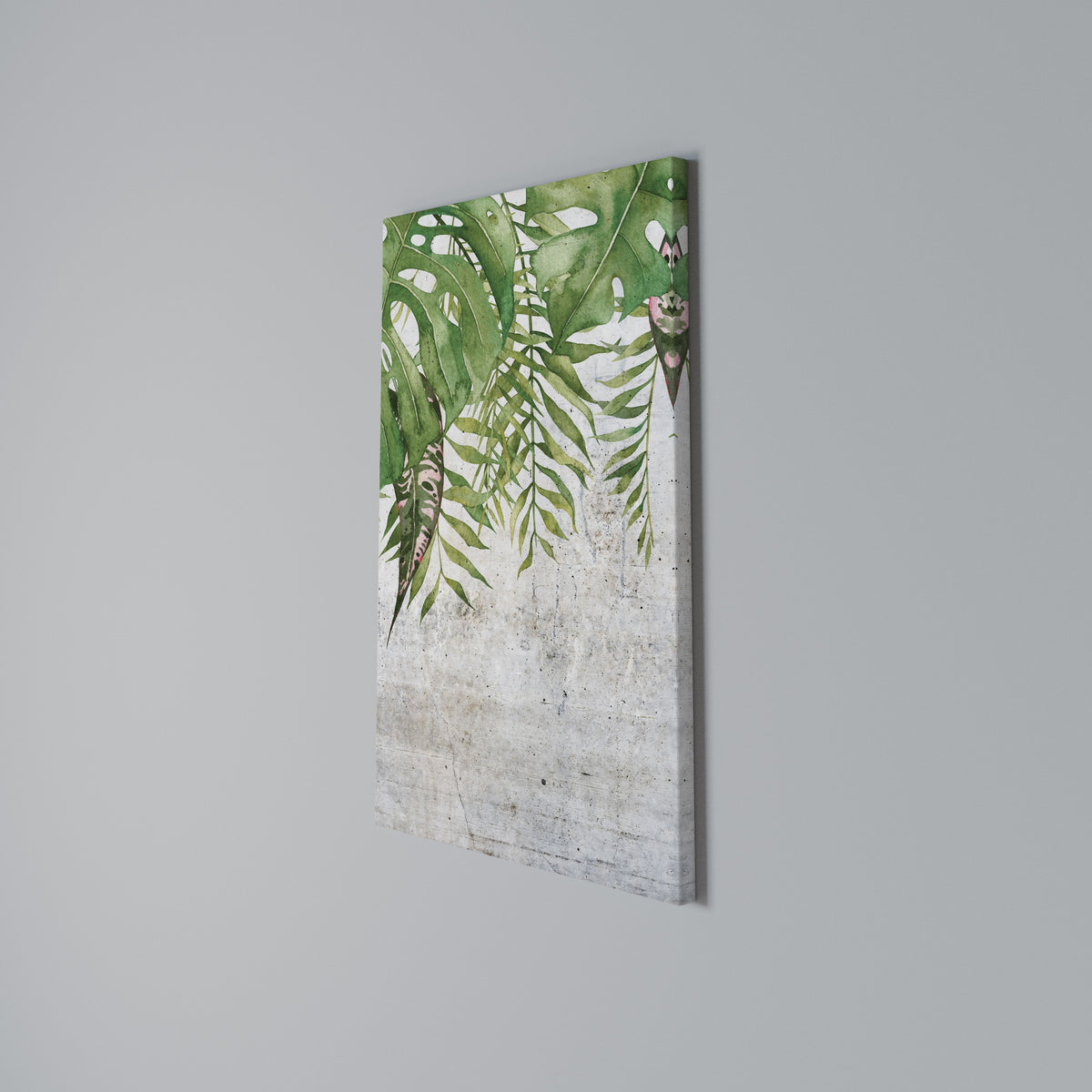 URBAN TROPICS Quadro em tela vertical