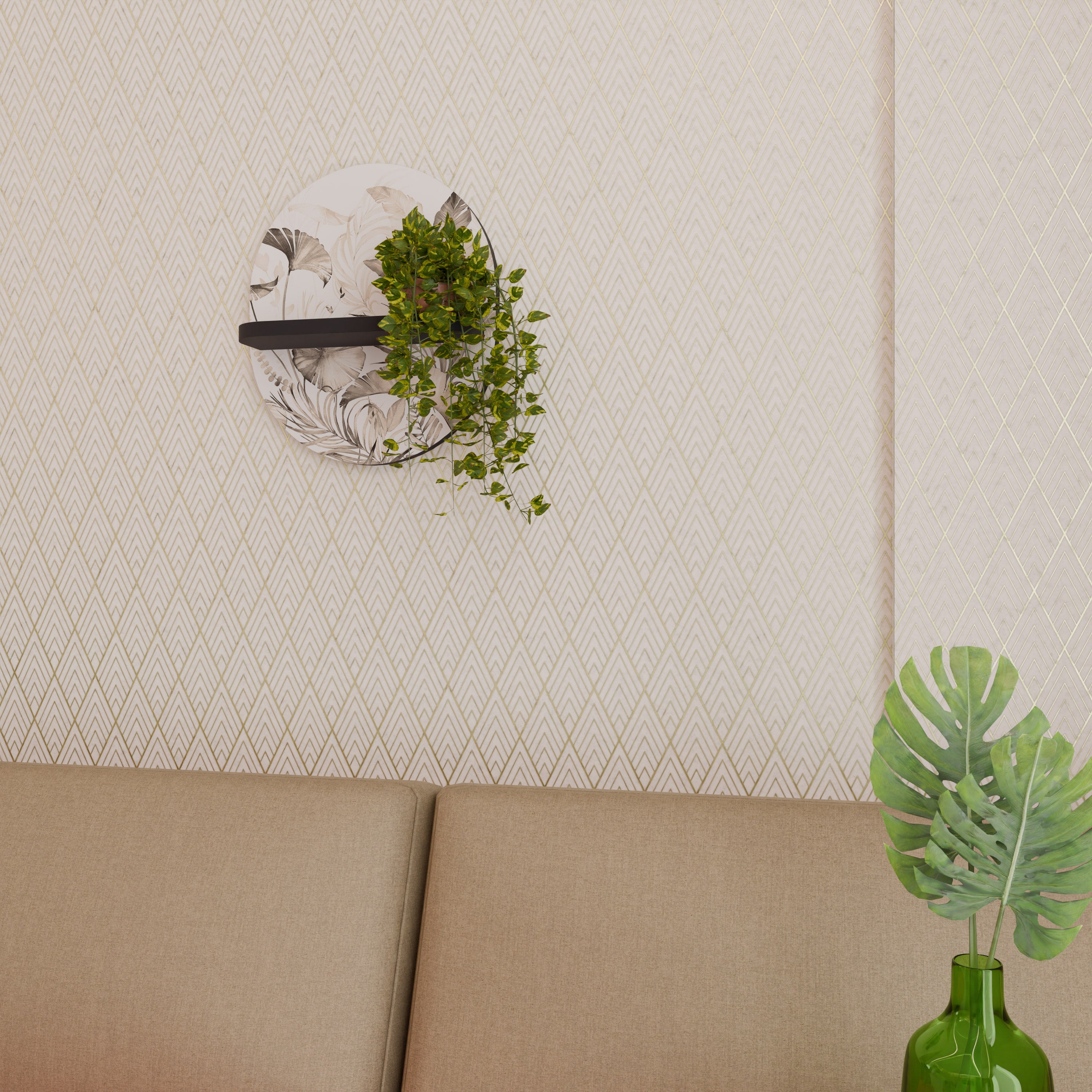 WILD TENDERNESS Decorative Art Shelf