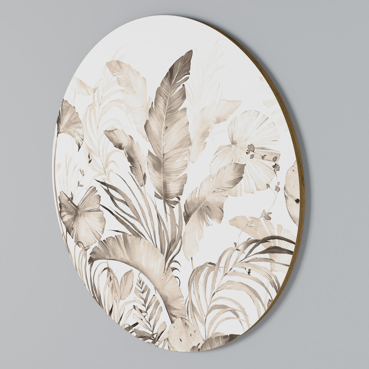 WILD TENDERNESS Kulatá nástěnná dekorace