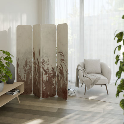 FLAWLESS CAPTURE 4-Panel Plywood Room Divider