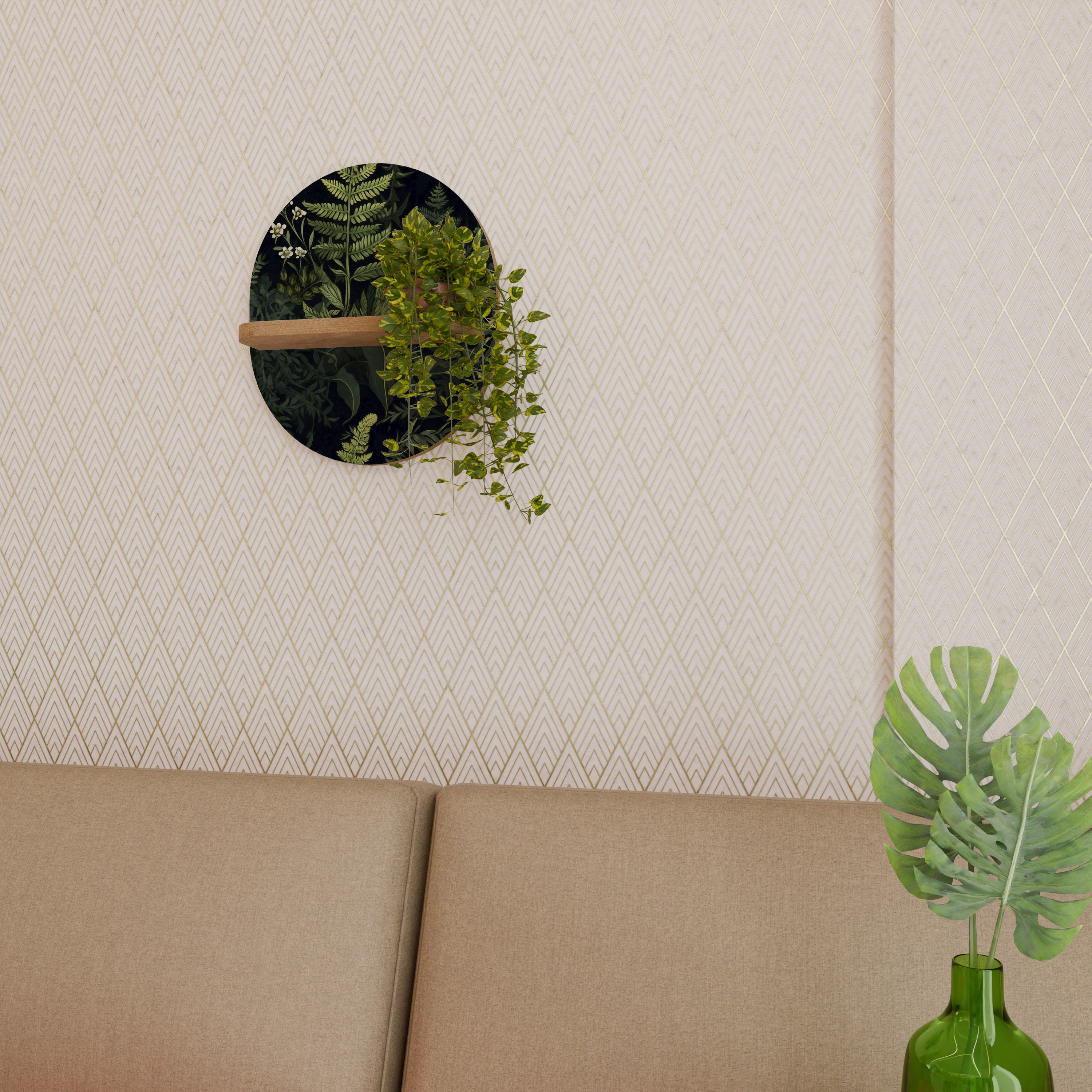 FOREST WONDERS Decorative Art Shelf