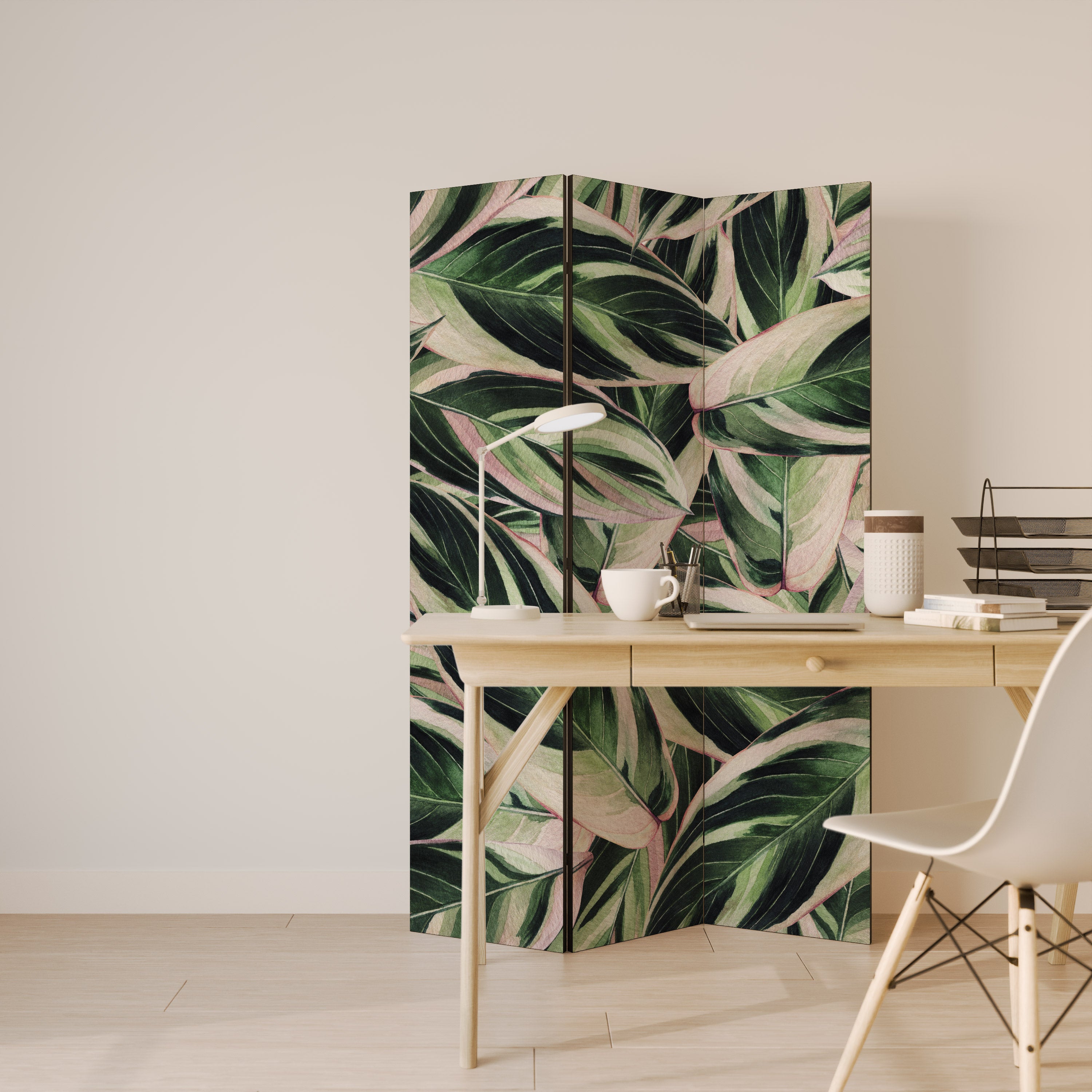 EERIE STROMANTHE Dekorativ rumsavdelare – 3 paneler