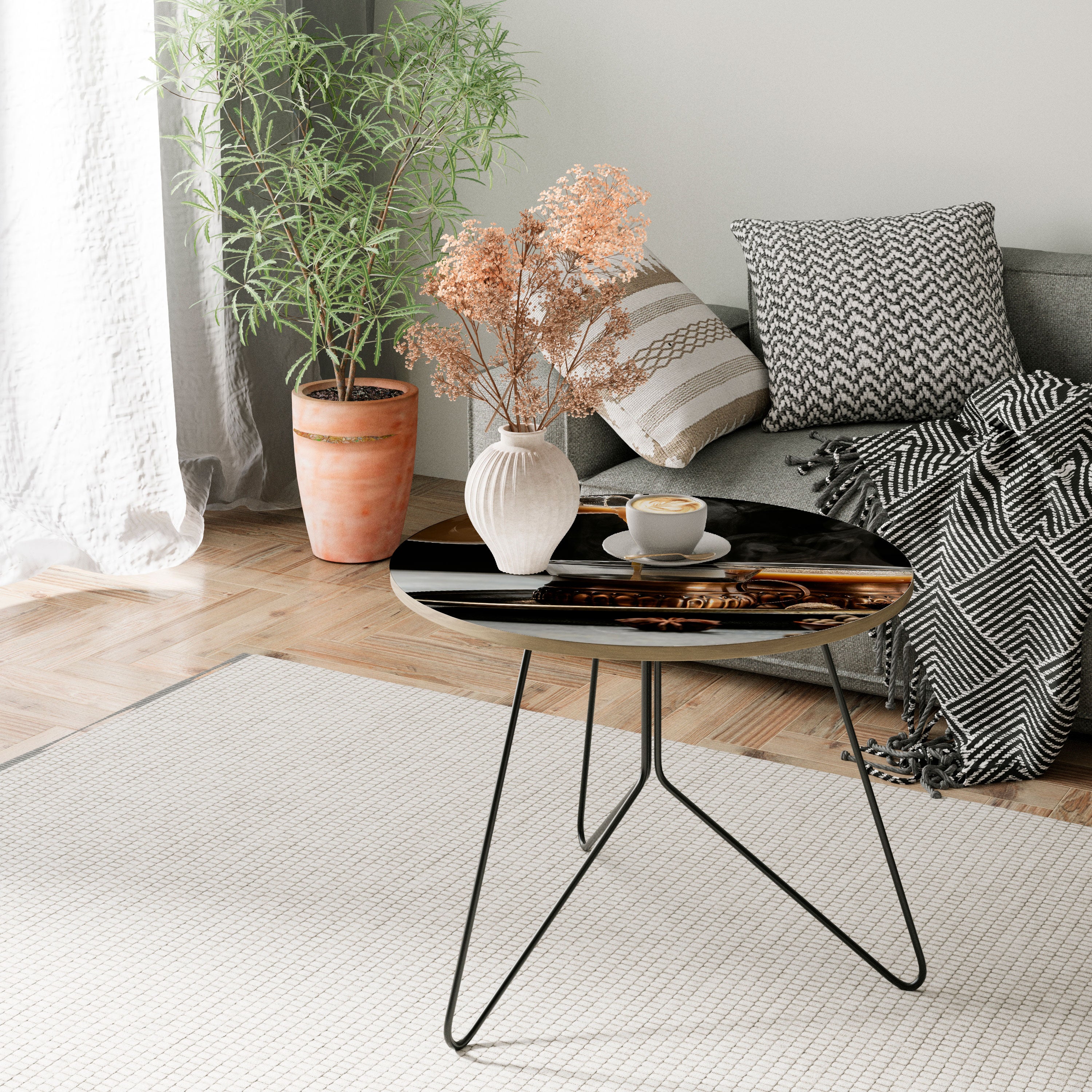 STEAMING SIPS OF SERENITY Coffee Table