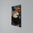 WARMTH IN A CUP Cuadro en lienzo vertical