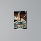 TRADITION IN A CUP Quadro em tela vertical