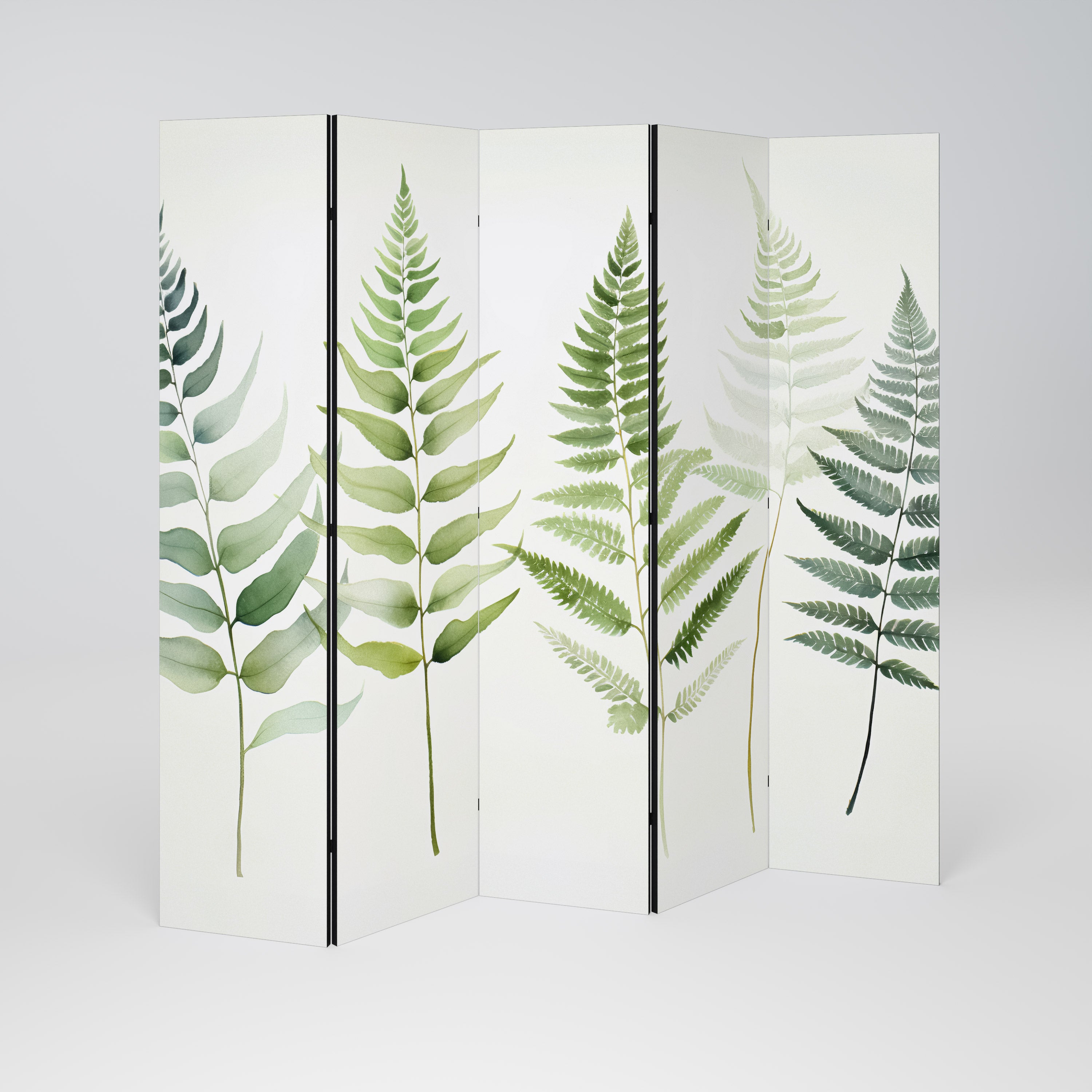 FERN MAJESTY 5-Panel Room Divider