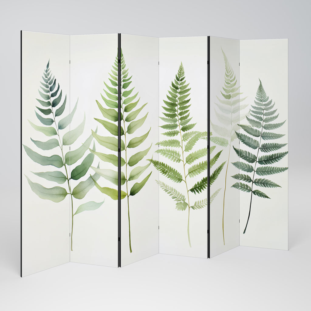 FERN MAJESTY 6-teiliger Paravent