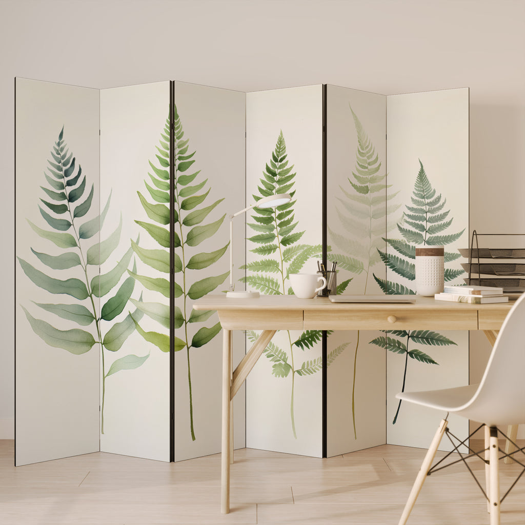 FERN MAJESTY 6-teiliger Paravent