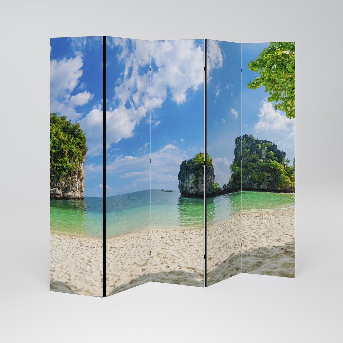 SUN-KISSED HAVEN 5-teiliger Paravent