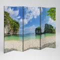SUN-KISSED HAVEN Biombo de 6 paneles