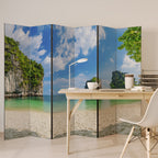SUN-KISSED HAVEN Biombo de 6 paneles