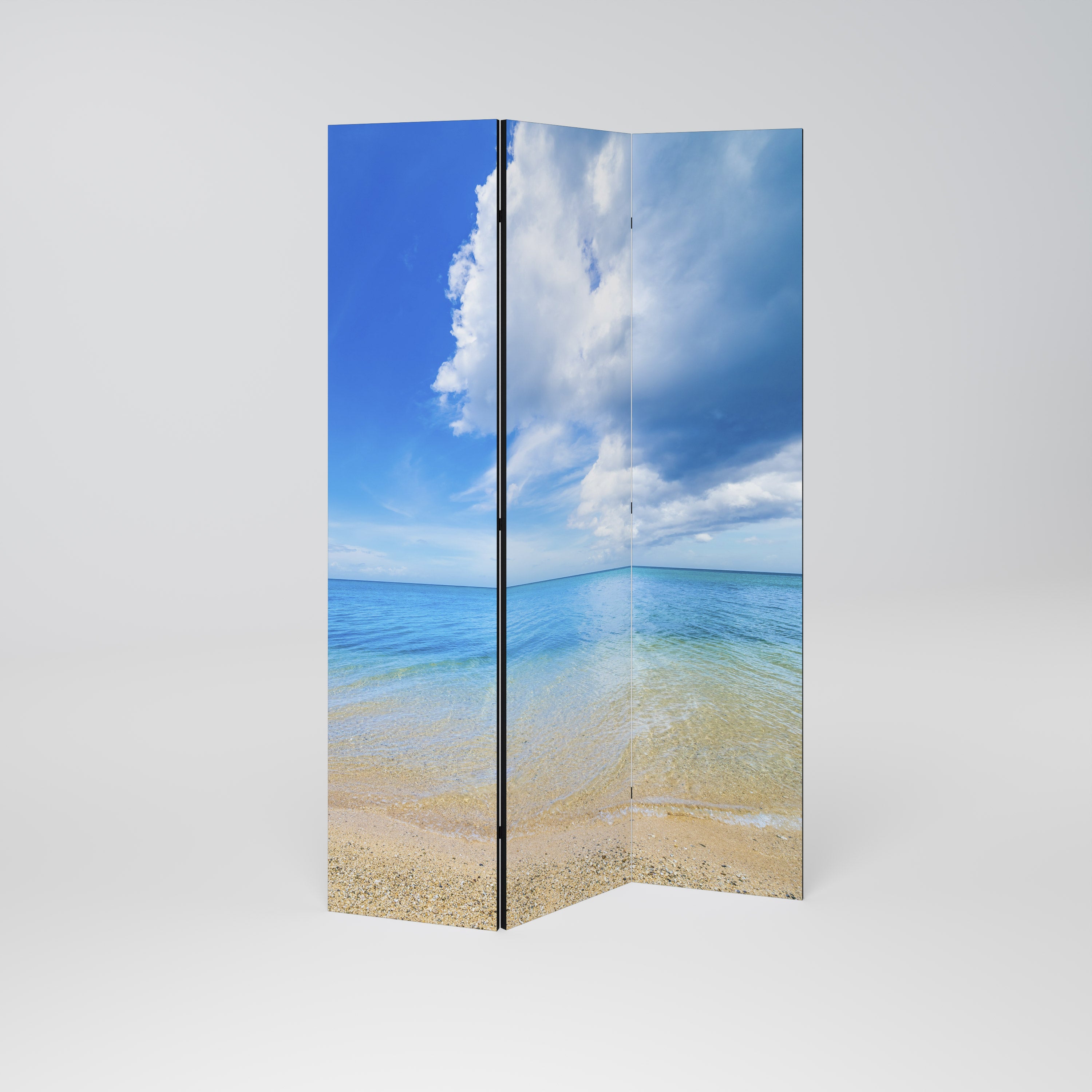 TIDES OF TIME Dekorativ rumsavdelare – 3 paneler