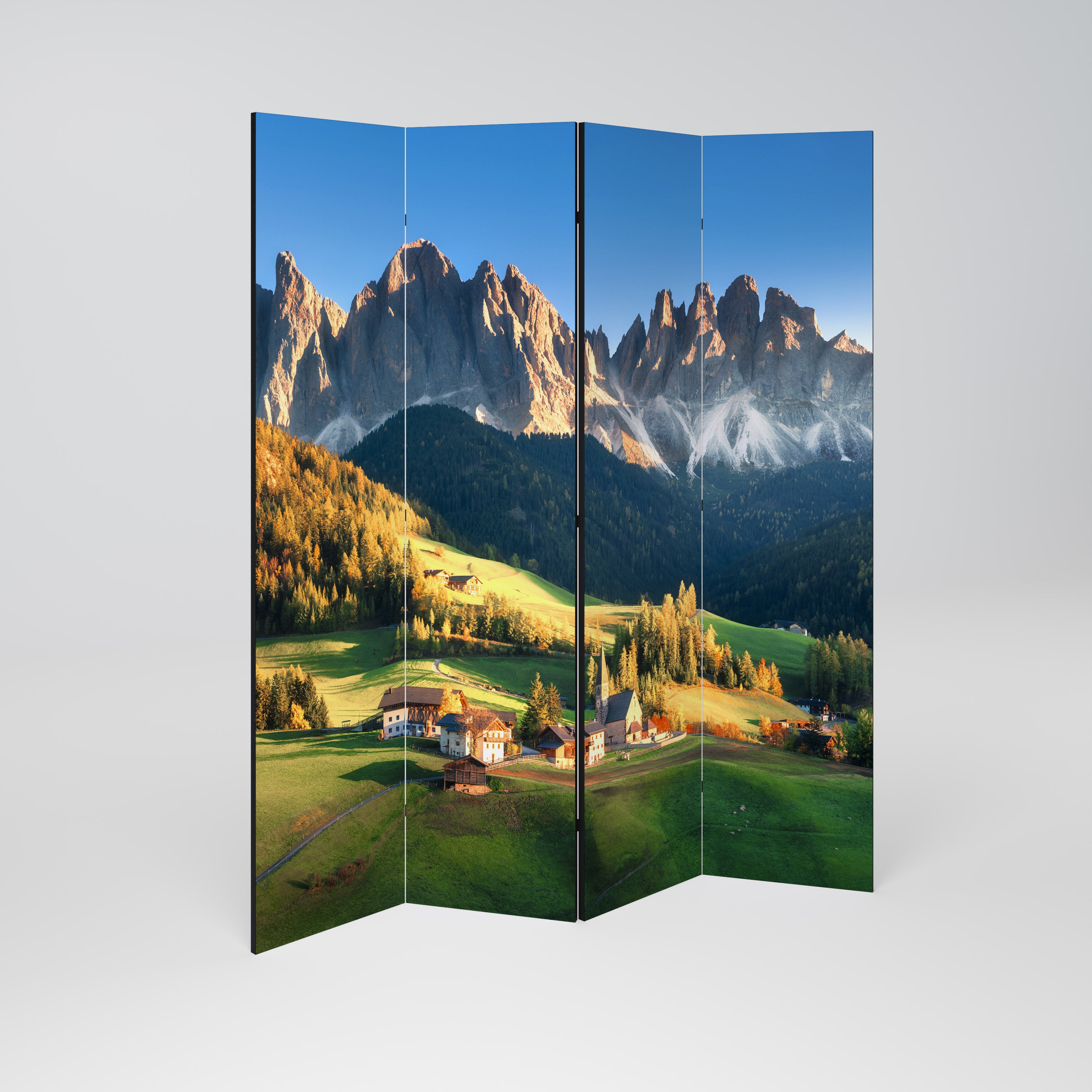 MOUNTAIN DREAMSCAPE Παραβάν με 4 πάνελ