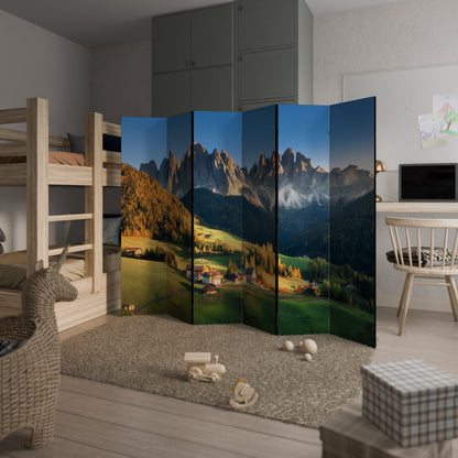 MOUNTAIN DREAMSCAPE Biombo de 6 paneles