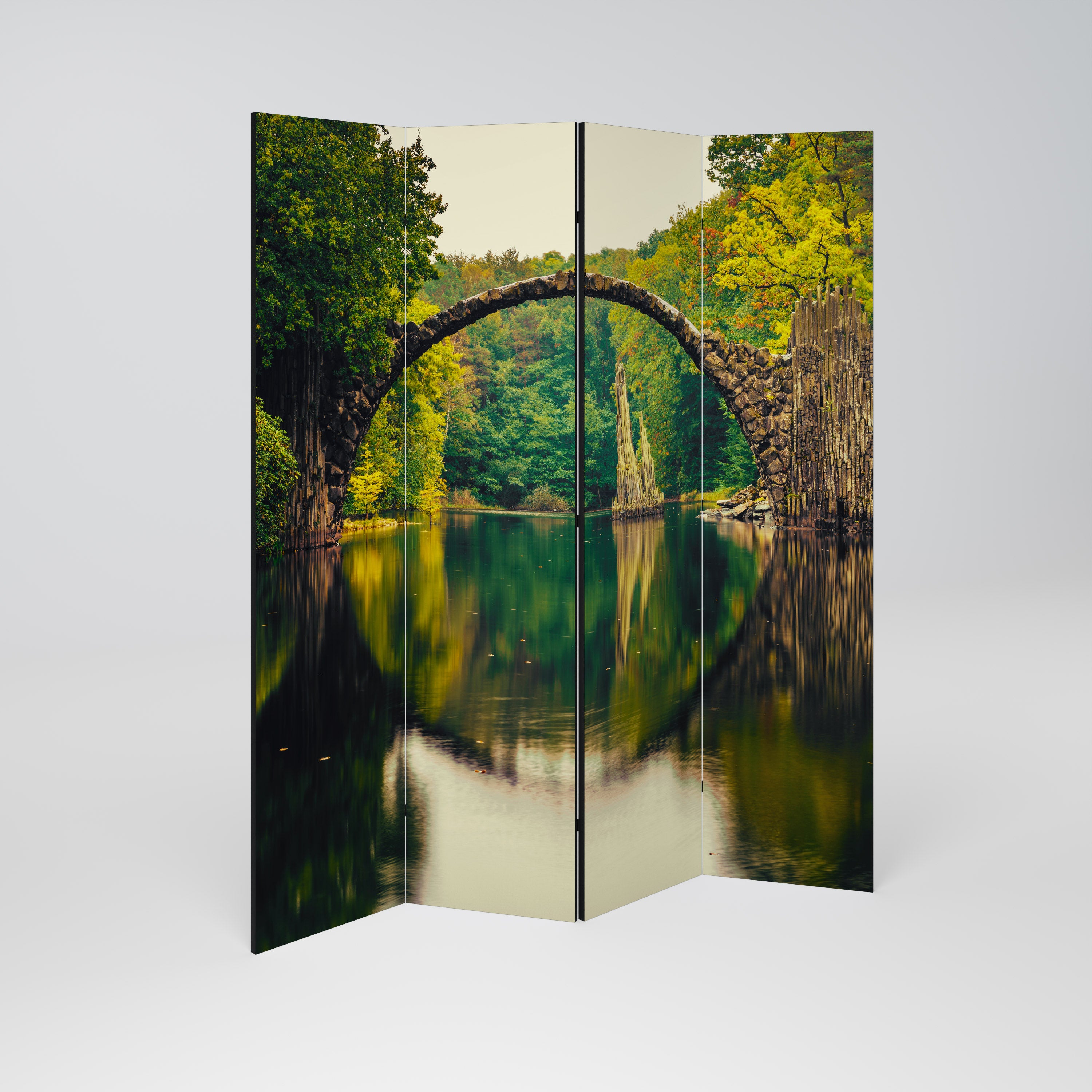 SERENE REFLECTIONS REALM Παραβάν με 4 πάνελ