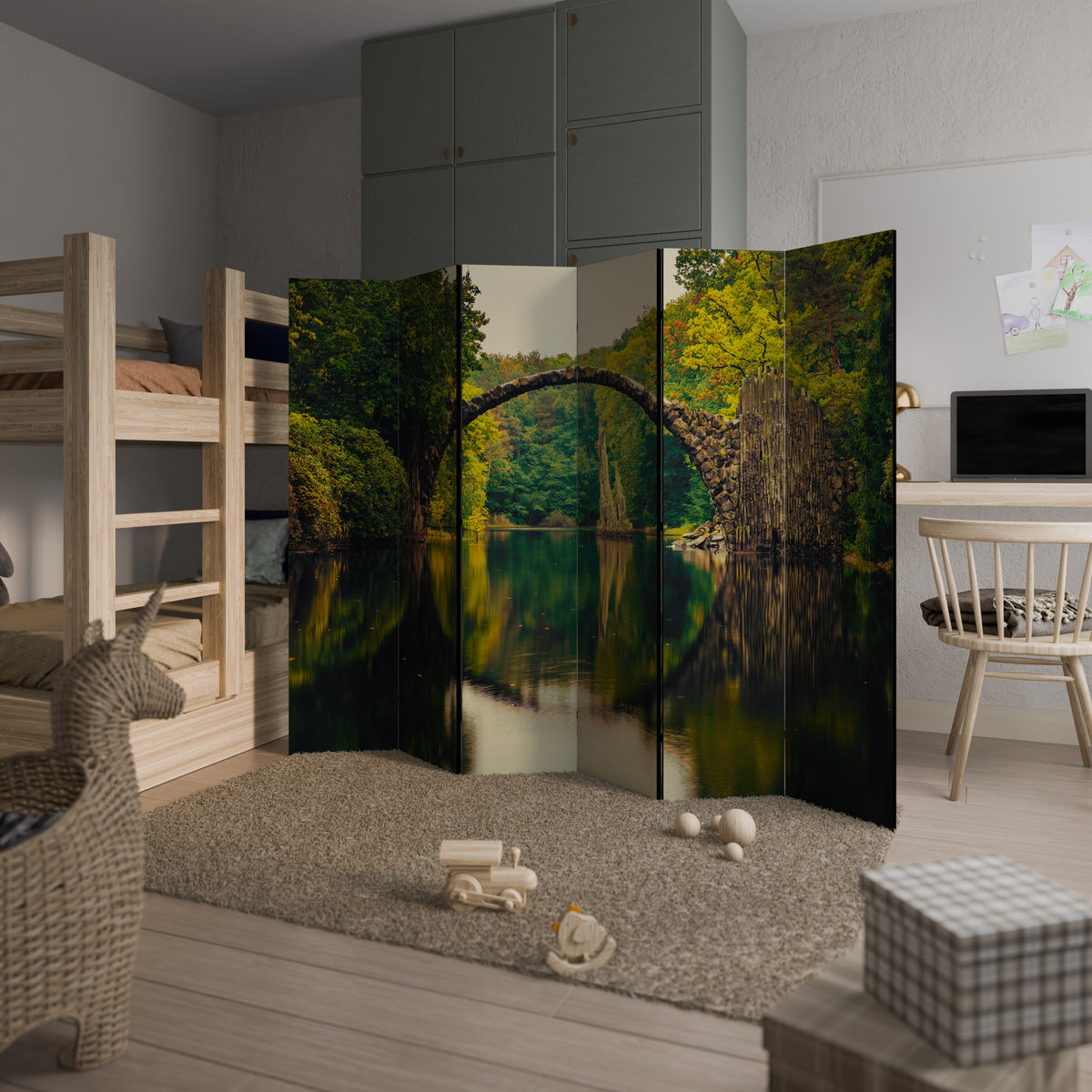 SERENE REFLECTIONS REALM Παραβάν με 6 πάνελ