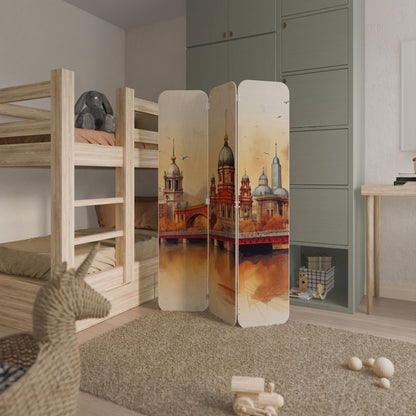 BERLIN SPIRIT 3-Panel Plywood Room Divider