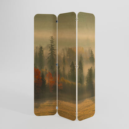 GILDING HOURS 3-Panel Plywood Room Divider