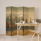 GILDING HOURS 5-Panel Room Divider