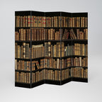 SHELVES OF TIME 5dílný paraván