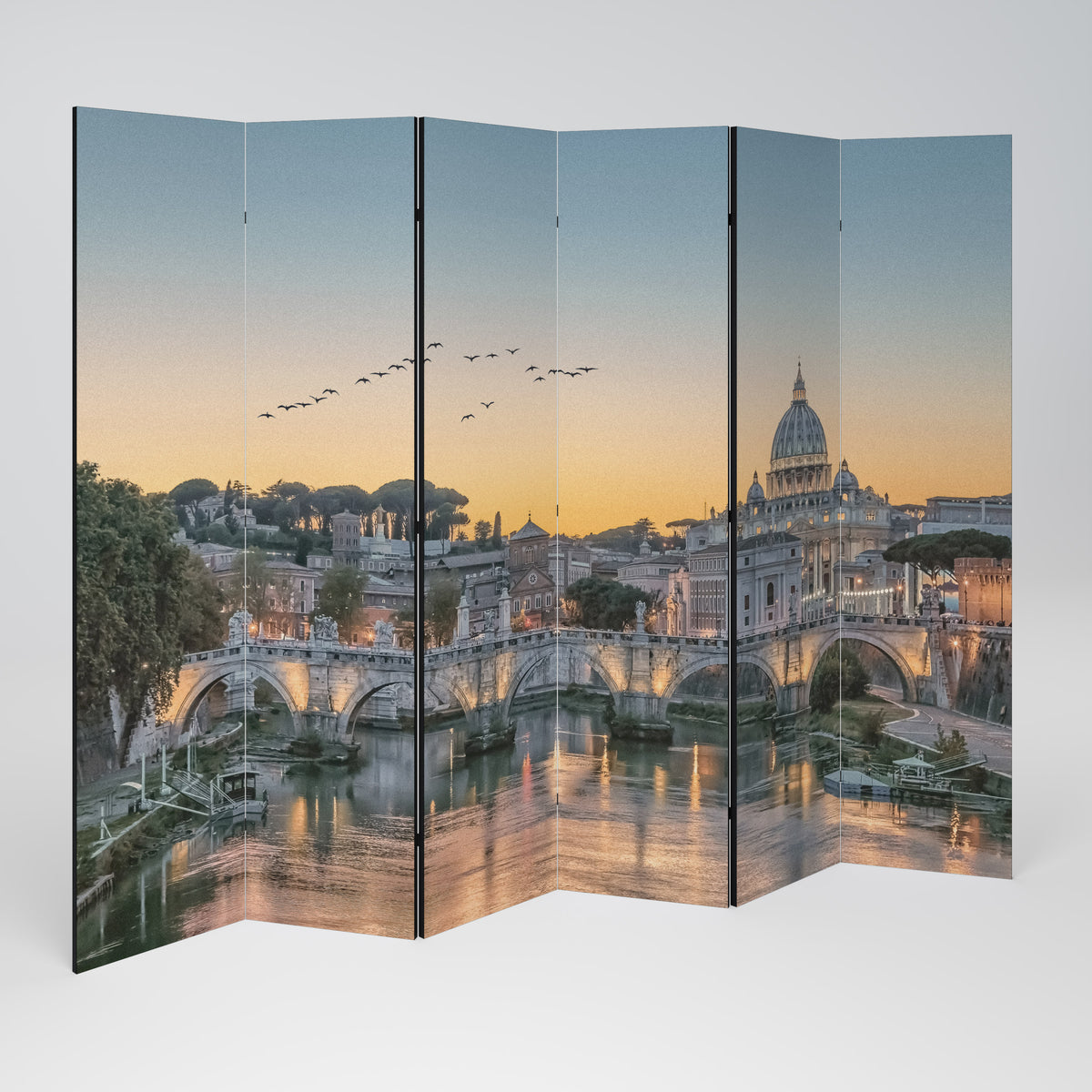 REFLECTIONS OF ROME 6-teiliger Paravent