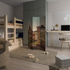 MARVELS OF THE PAST Dekorativ rumsavdelare – 3 paneler