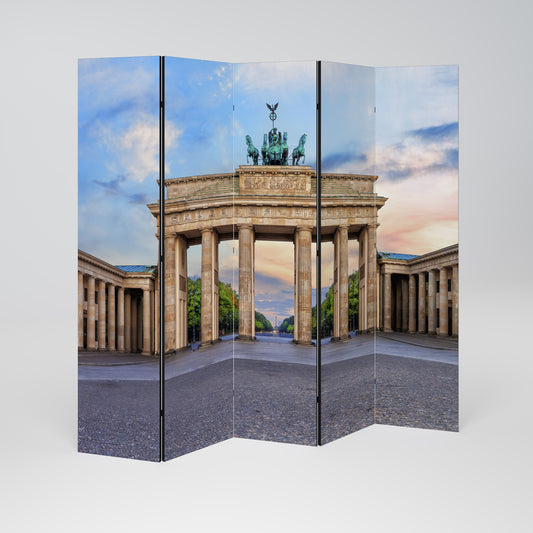 PILLARS OF MEMORY Biombo de 5 Painéis