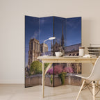 SACRED SPLENDOR Biombo de 4 paneles