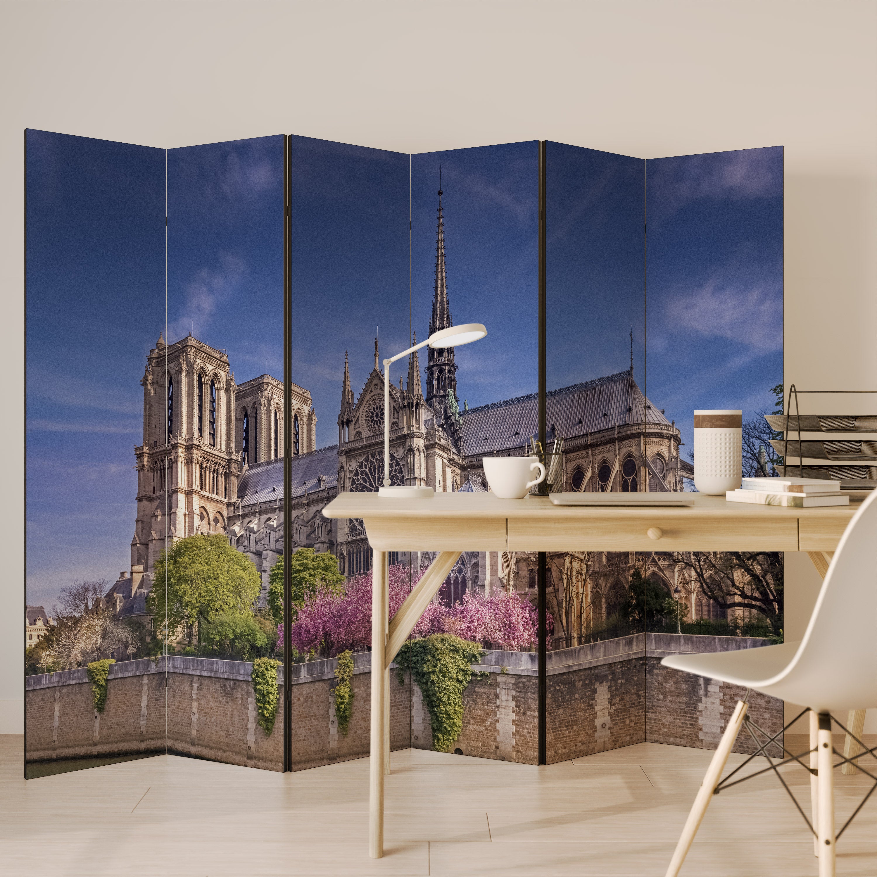 SACRED SPLENDOR 6-Panel Room Divider
