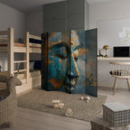 ENIGMATIC STILLNESS Biombo de 5 paneles