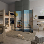 TRAMWAY DREAMSCAPE 5-Panel Room Divider