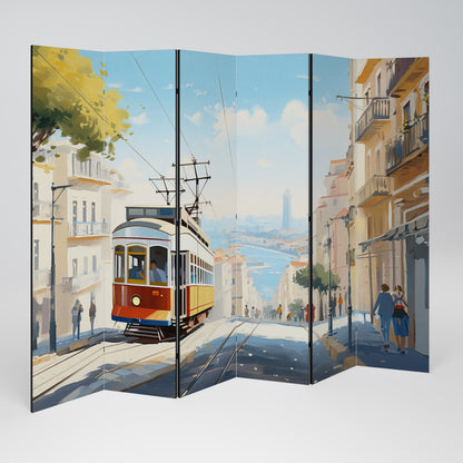TRAMWAY DREAMSCAPE 6-teiliger Paravent