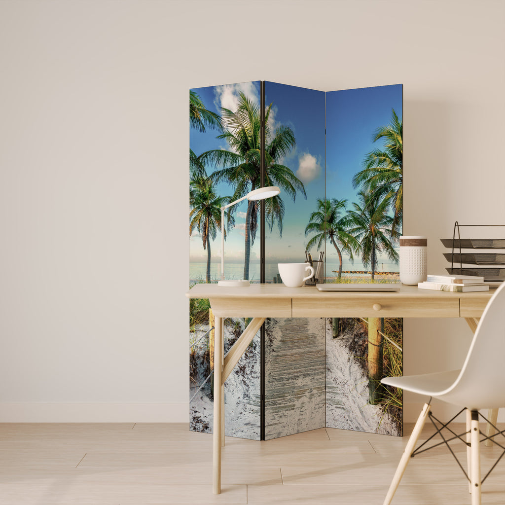 BREEZY COASTAL RETREAT 3-teiliger Paravent