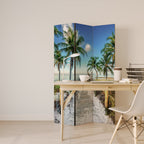 BREEZY COASTAL RETREAT 3-teiliger Paravent