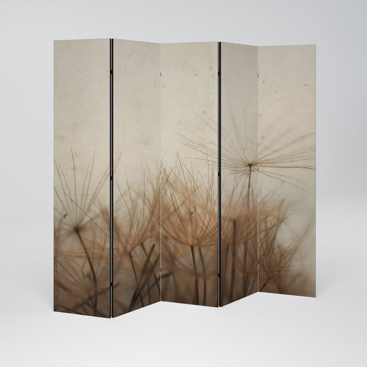 EARTH BREATH Dekorativ rumsavdelare – 5 paneler