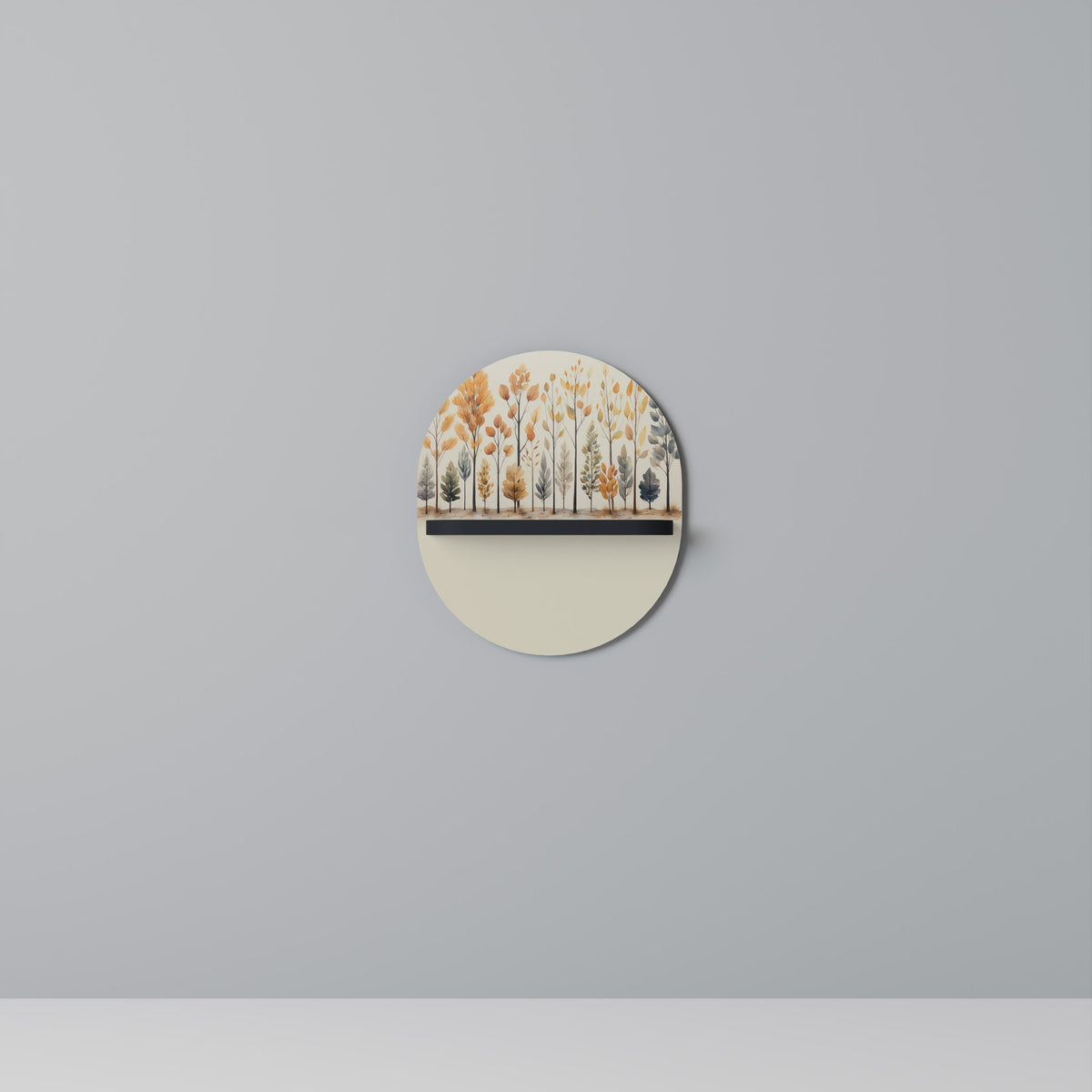 AUTUMN FOREST Dekoratives Wandregal