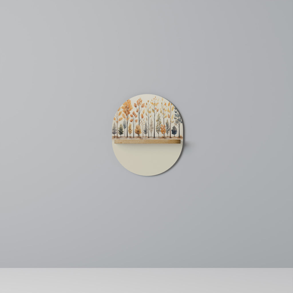 AUTUMN FOREST Dekoratives Wandregal