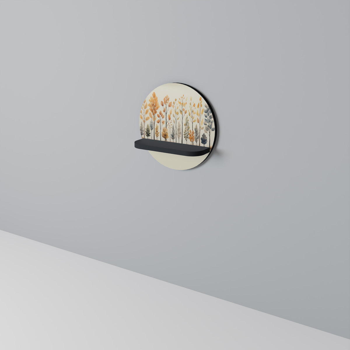 AUTUMN FOREST Dekoratives Wandregal