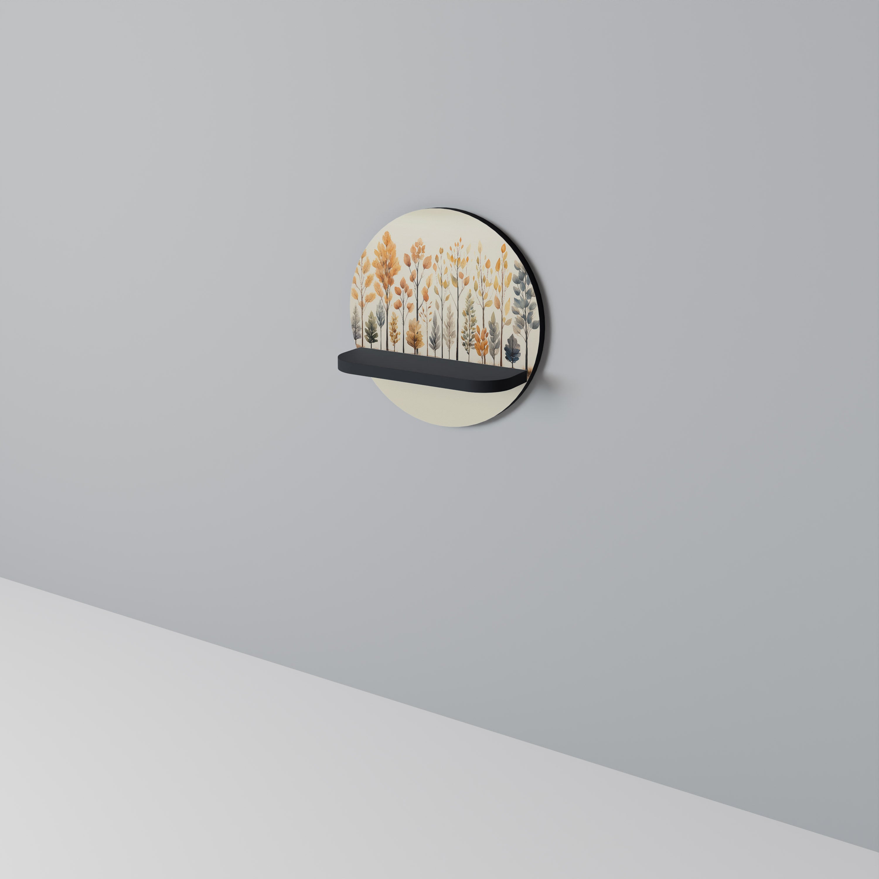 AUTUMN FOREST Dekoratives Wandregal
