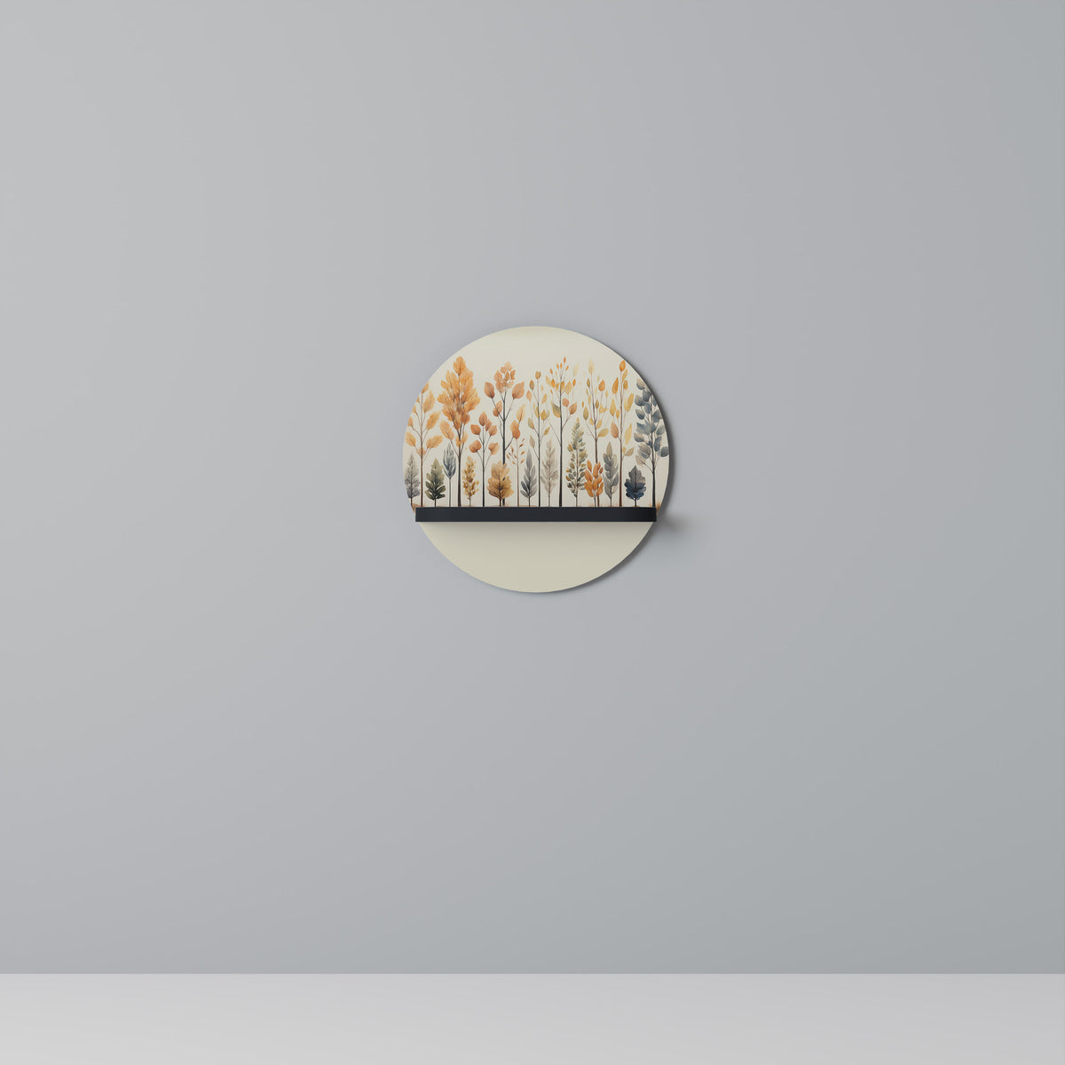 AUTUMN FOREST Dekoratives Wandregal