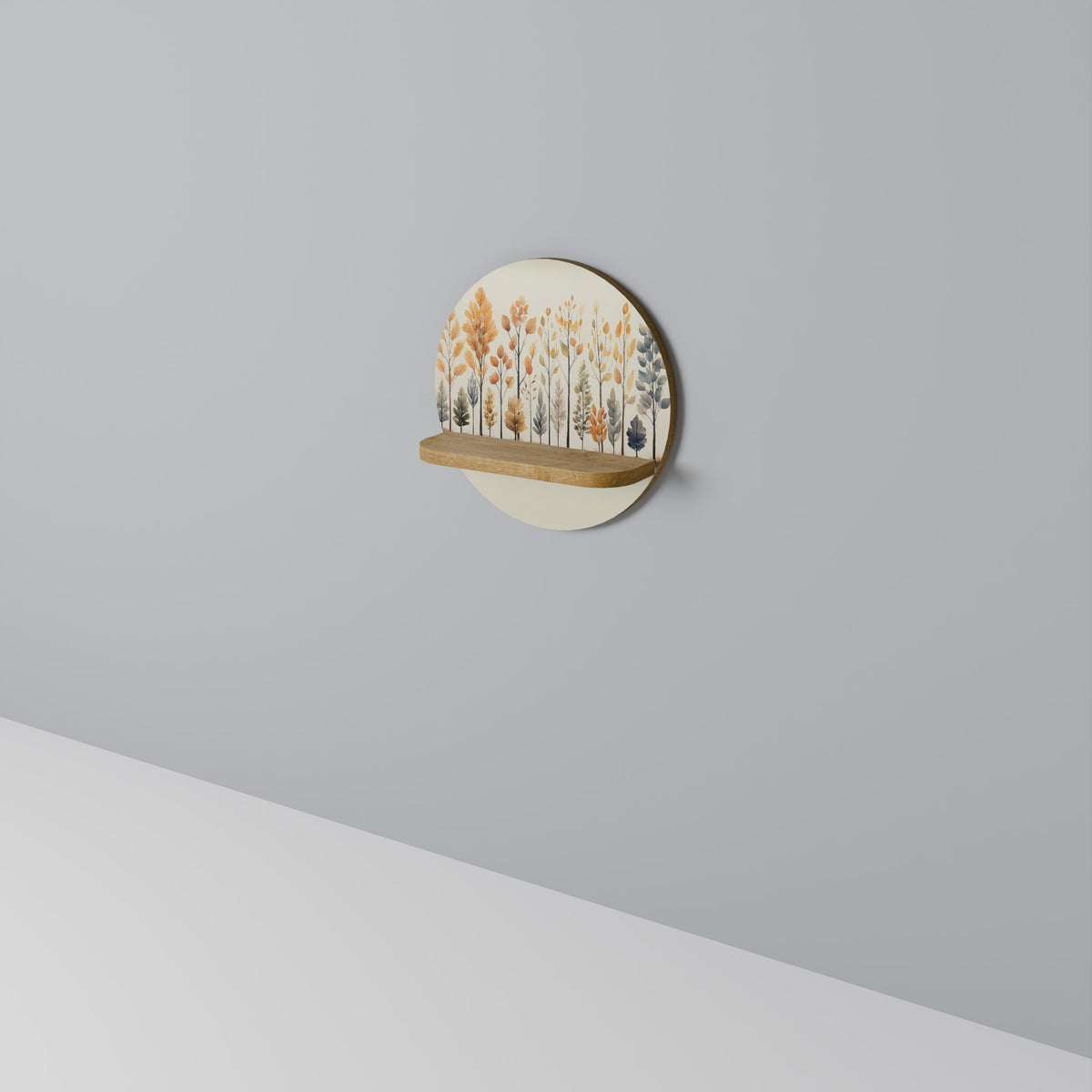 AUTUMN FOREST Dekoratives Wandregal