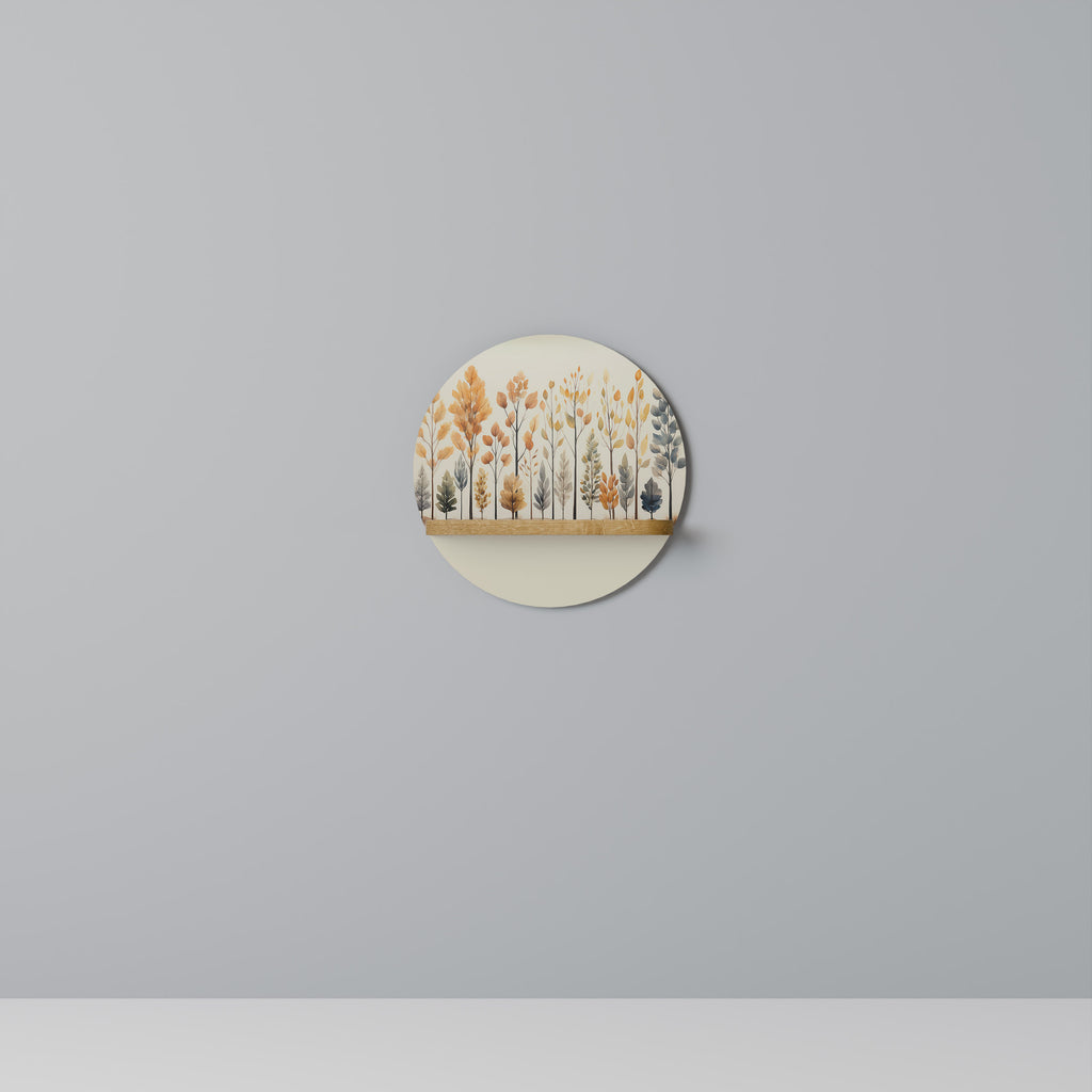 AUTUMN FOREST Dekoratives Wandregal